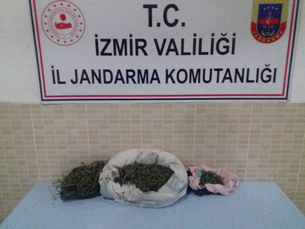 İzmir'in 3 ilçesinde uyuşturucu operasyonu: 2 gözaltı