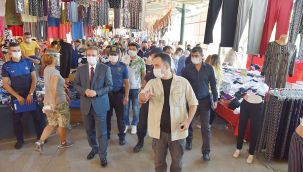 Karşıyaka'da aralıksız Covid-19 denetimi
