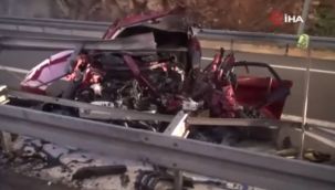 Korkunç kaza: Kız kardeşleri ölüm ayırdı