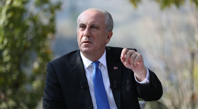Muharrem İnce resmen açıkladı!
