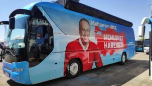 Otobüs hazırlandı, İnce yola çıkıyor