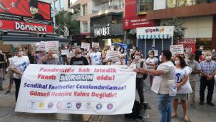 Sağlık çalışanlarından
