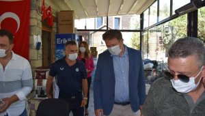 Urla'da korona virüs denetimi