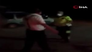Alkollü hakim polislere saldırdı!