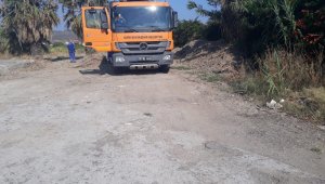 Arıtma tesisi bahçesine kaçak fosseptik çukuru açıldığı iddiası