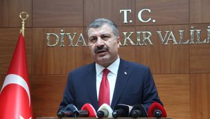 Bakan Koca'dan Diyarbakır'da flaş açıklamalar: Türkiye olarak 2'inci piki yaşıyoruz!