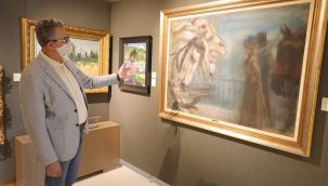 Başkan Arda ve ekibinden sanat turu