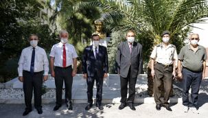 Başkan Batur’dan gazilere vefa ziyareti