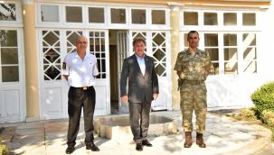 Başkan İduğ komutanları ağırladı