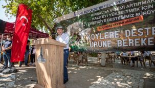 Başkan Soyer Kiraz'lı çiftçilerle buluştu: Başka Bir Tarım Mümkün