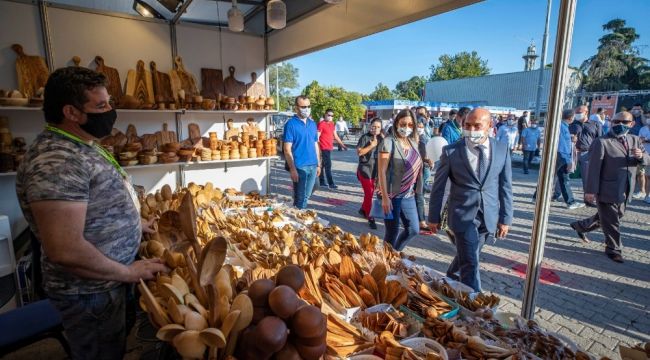 Başkan Soyer'den İEF ziyareti