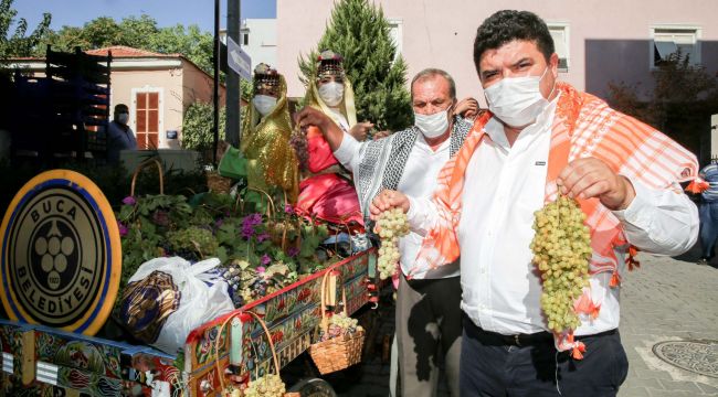 Buca'da bağ bozumu heyecanı!