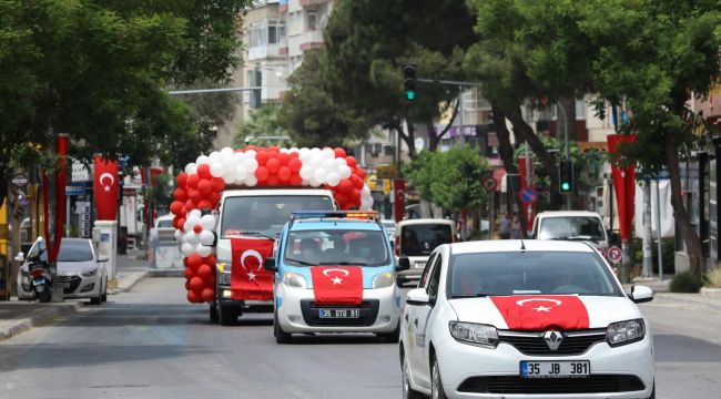 Buca’dan muhteşem 9 Eylül karşılaması