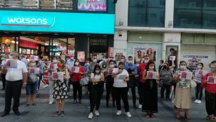 CHP Karşıyaka’dan kadın eylemi