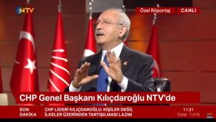 CHP lideri Kılıçdaroğlu NTV canlı yayını'nda soruları yanıtladı!