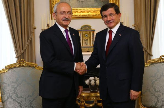 CHP lideri Kılıçdaroğlu'ndan Ahmet Davutoğluna ziyaret