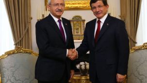 CHP lideri Kılıçdaroğlu'ndan Ahmet Davutoğluna ziyaret