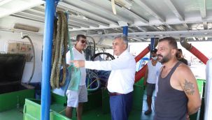 Güzelbahçeli Balıkçılar ‘Vira Bismillah’ dedi