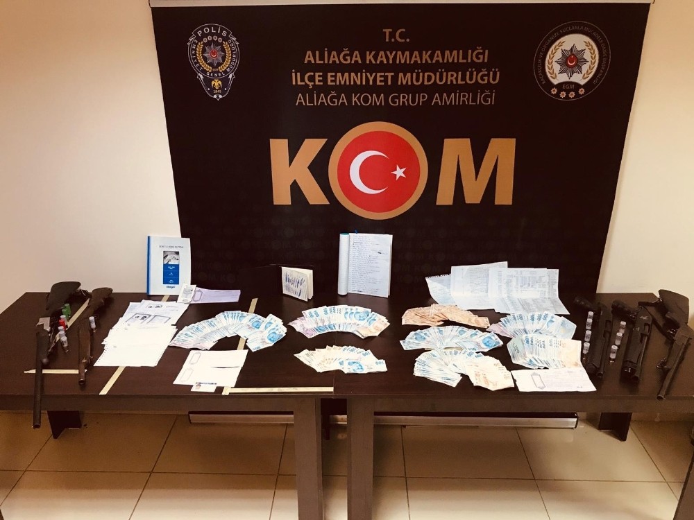 İzmir merkezli tefeci operasyonunda 13 tutuklama