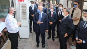 İzmir Valisi Köşger'den koronavirüs denetimi