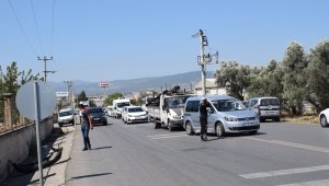 İzmir'deki tehlikeli virajda radar uygulaması