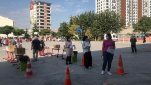 KPSS sınavı Covid-19 tedbirleri ile başladı