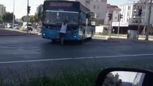Maskesiz yolcuyu içeriye almayan otobüs şoförü: “Kene gibi yapıştı”