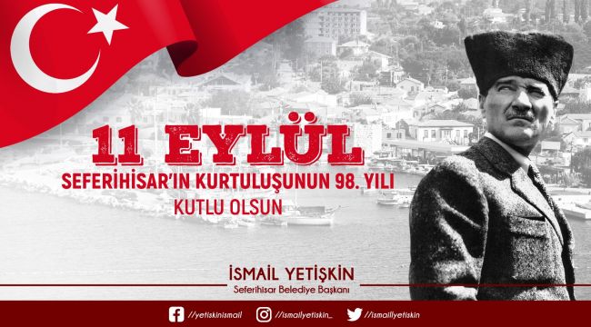 Seferihisar'da kurtuluş coşkusu