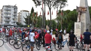 Torbalı'da işgalden kurtuluşun yıl döümünde bisiklet turu