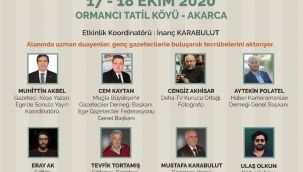 Usta ve genç gazeteciler Seferihisar’da buluşuyor