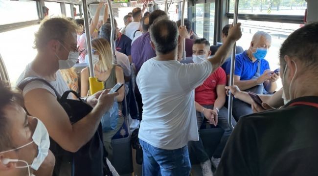 Vakalar artarken toplu taşımada manzara yine aynı