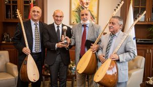 Aşıklar Başkan Soyer’i ziyaret etti
