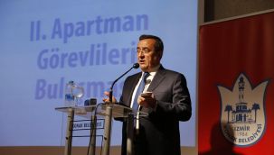 Başkan Batur apartman görevlileriyle bir araya geldi