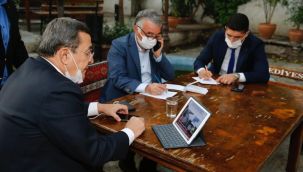 Başkan Batur kriz masasında: Hemşehrilerimizin yanındayız