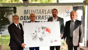 Başkan Gümrükçü'den 'Muhtarlar Günü' ziyareti