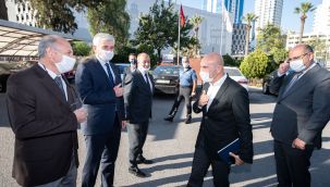 Başkan Soyer’den liman işletmesine ziyaret