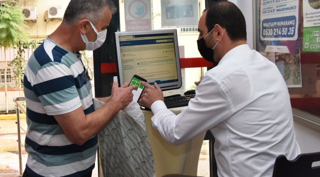 Bornova'da Belediyeye girişlerde HES kodu uygulaması