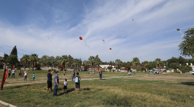 Buca Gölet’te uçurtma şenliği heyecanı
