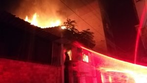 Çanta imalathanesinde feci yangın: Onlarca kuş yanarak telef oldu