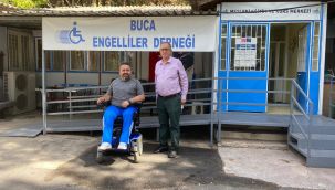 CHP'li Sertel'den engelliler derneğine ziyaret