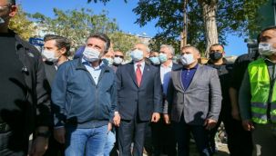 CHP lideri Kılıçdaroğlu deprem bölgesinde