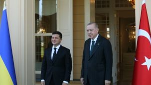 Cumhurbaşkanı, Zelenskiy ile bir araya geldi