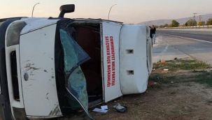 Gar Katliamı anması için Ankara'ya yola çıkan CHP'li ekip trafik kazası geçirdi