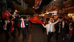 Gaziemir’de Cumhuriyet'in 97. yıl coşkusu