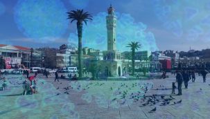 İzmir kırmızı alarm verdi! İşte İzmir'in koronavirüs haritası