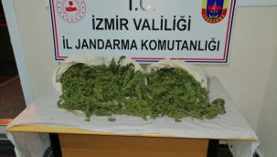 İzmir Jandarma'sından uyuşturucu operasyonu: Çok sayıda uyuşturucu madde ele geçirildi