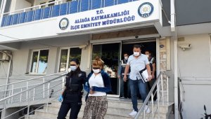 İzmir'de inşaat malzemesi çalan hırsızlar yakalandı