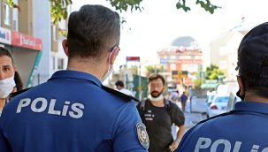 Korona değil polis korkuttu!