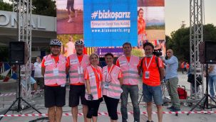 Maratona Gönüllü Bisikletli Doktorlar Damga Vurdu