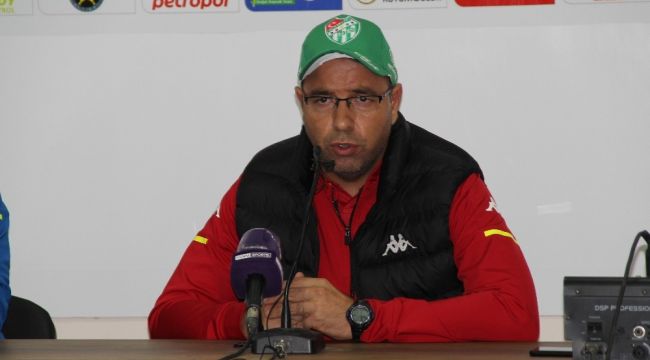 Menemenspor-Bursaspor maçının ardından